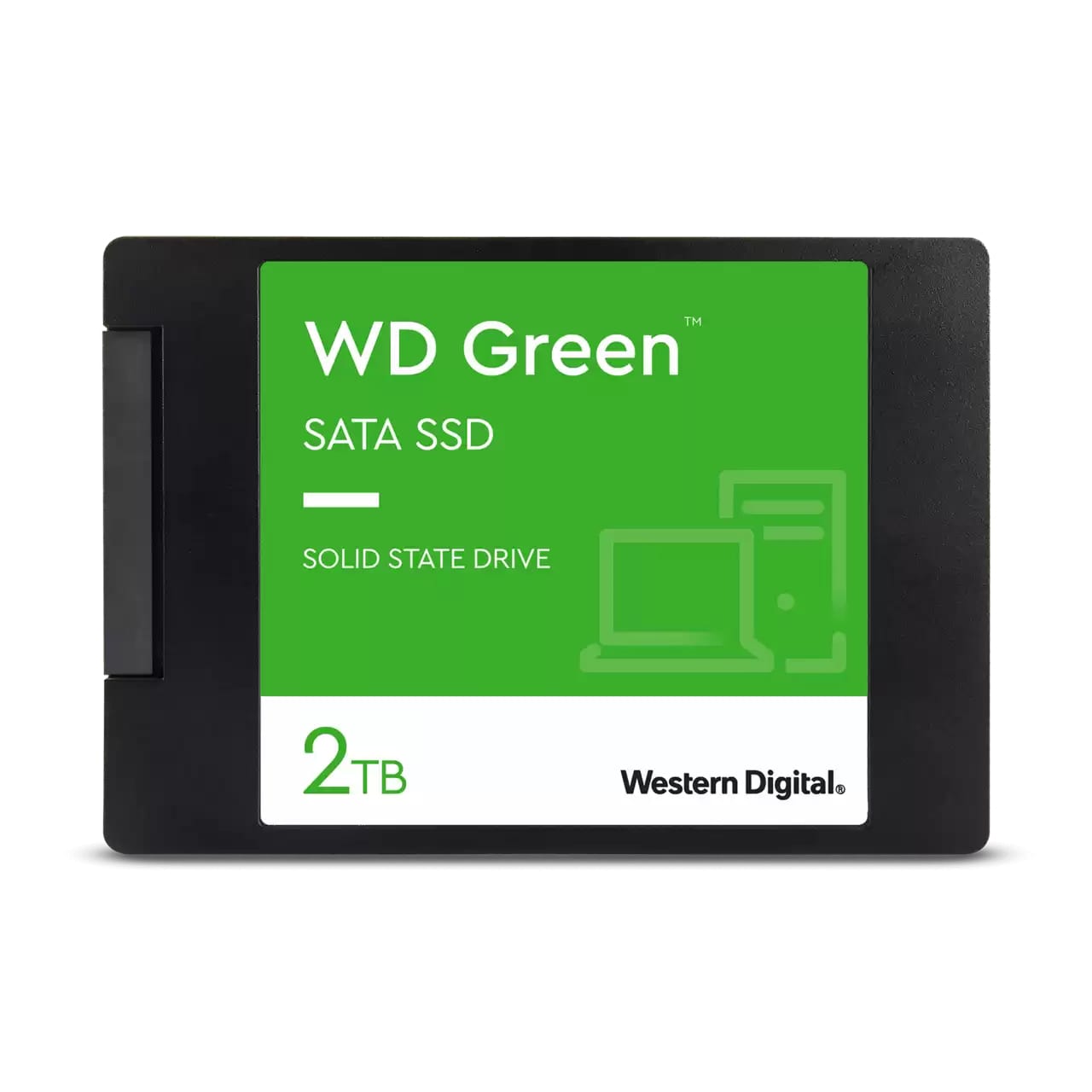 WD Green 2TB SATA 2.5-inch Solid State Drive (WDS200T2G0A) image 1