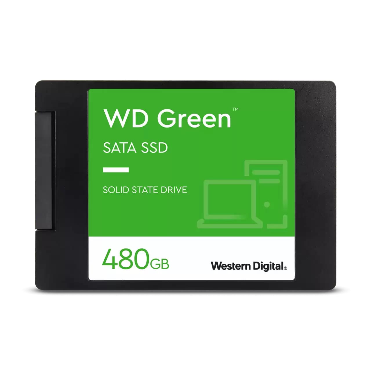 WD Green 480GB SATA 2.5-inch Solid State Drive (WDS480G3G0A) image 1