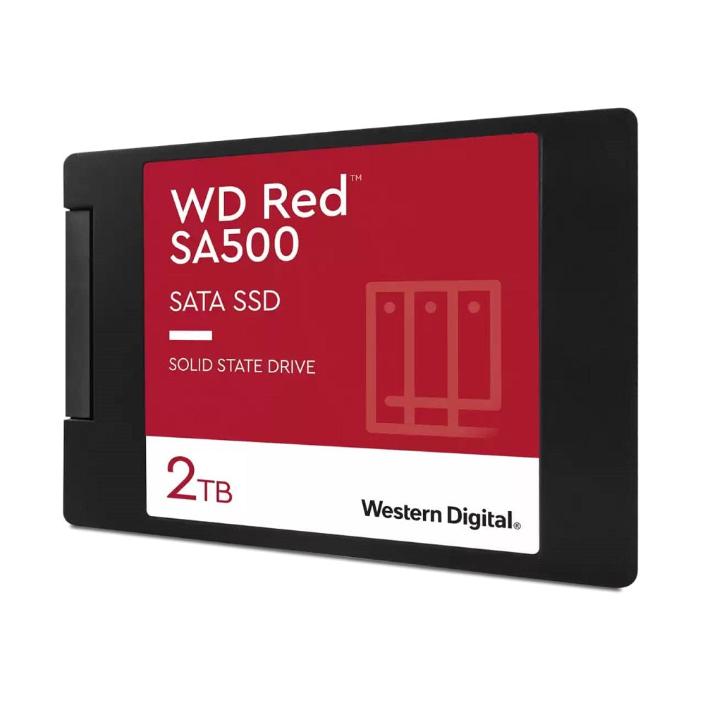 WD Red SA500 2TB 2.5-inch NAS SATA Solid State Drive (WDS200T1R0A) image 3