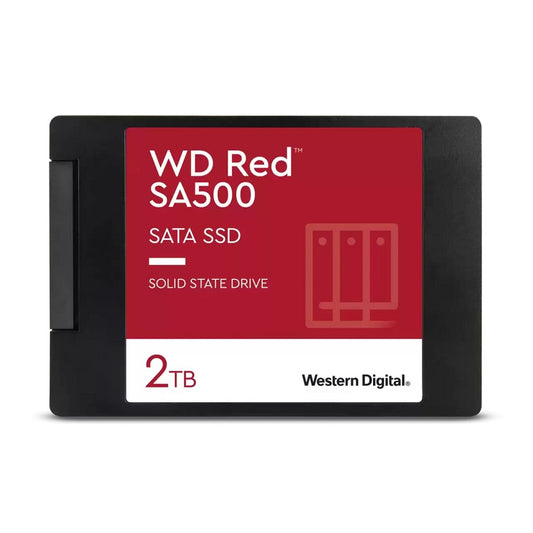 WD Red SA500 2TB 2.5-inch NAS SATA Solid State Drive (WDS200T1R0A) image 1