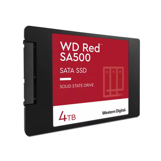 WD Red SA500 4TB SATA 2.5-inch NAS Solid State Drive (WDS400T1R0A) image 2