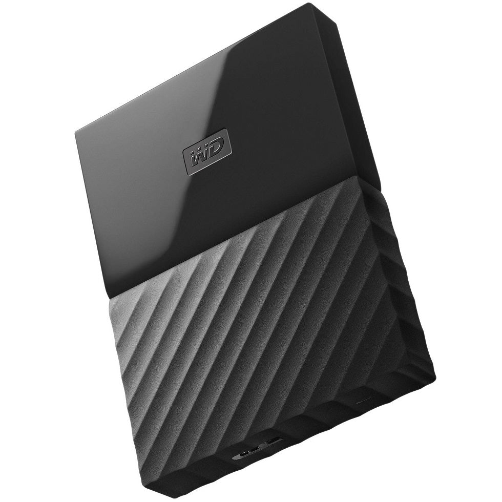 WD My Passport Portable 4TB 2.5-inch Hard Drive – Black image 1
