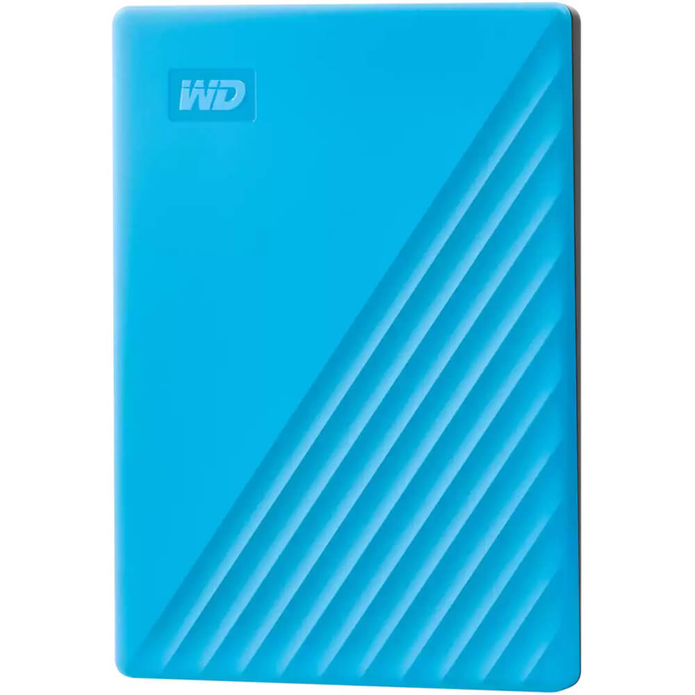 WD 2TB My Password Portable Hard Drive – Blue (WDBYVG0020BBL-WESN) image 1