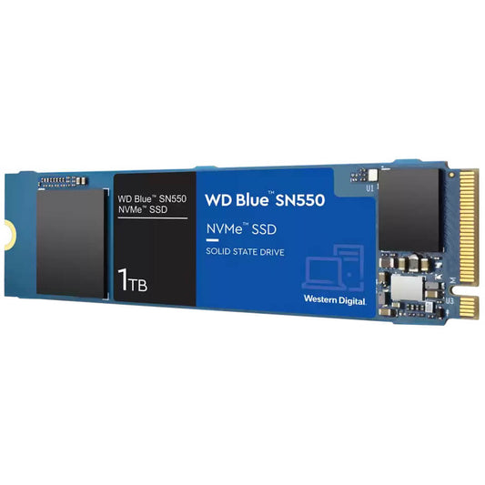 WD Blue SN550 1TB M.2 2280 PCIe Gen3 x4 NVMe Solid-State Drive (WDS100T2B0C) image 2