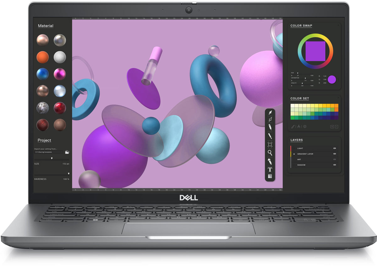 Dell Precision 3480 Mobile Workstation Notebook PC – Core i7-1360P / 14.0″ FHD / 16GB RAM / 512GB SSD / NVIDIA RTX A500 Graph