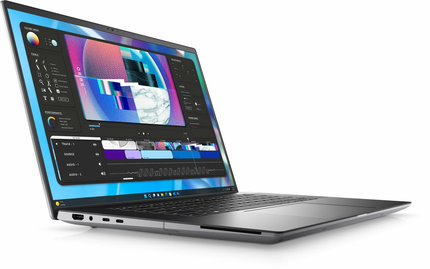 Dell Precision 5680 Mobile Workstation Notebook PC – Core i7-13700H / 16.0″ FHD+ / 32GB RAM / 1TB SSD / NVIDIA RTX A1000 6GB 