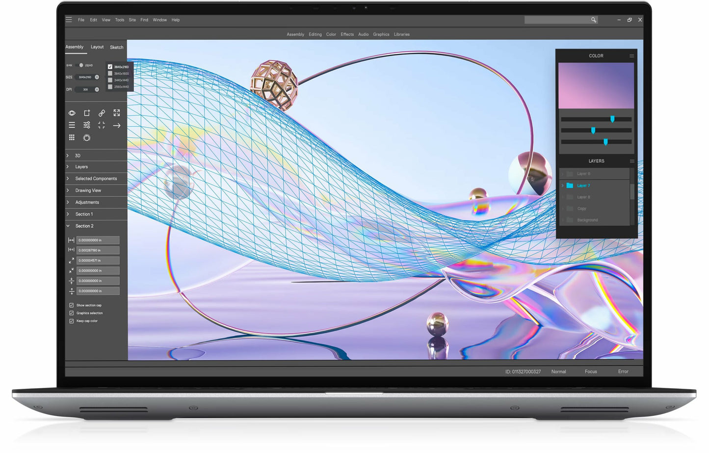 Dell Precision 5470 Mobile Workstation Notebook PC – Core i7-12800H / 14.0″ FHD / 16GB RAM / 512GB SSD / NVIDIA RTX A1000 Gra