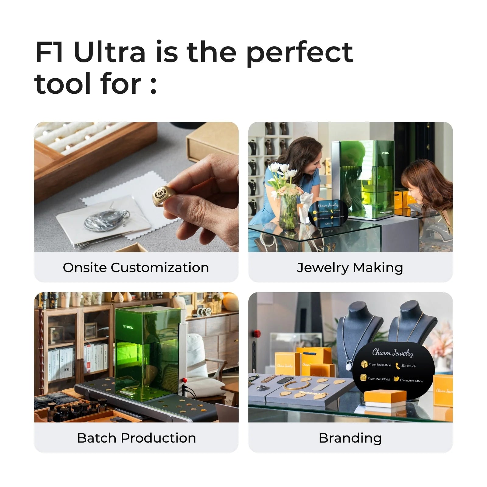 xTool F1 Ultra Dual Laser Engraver product image 3