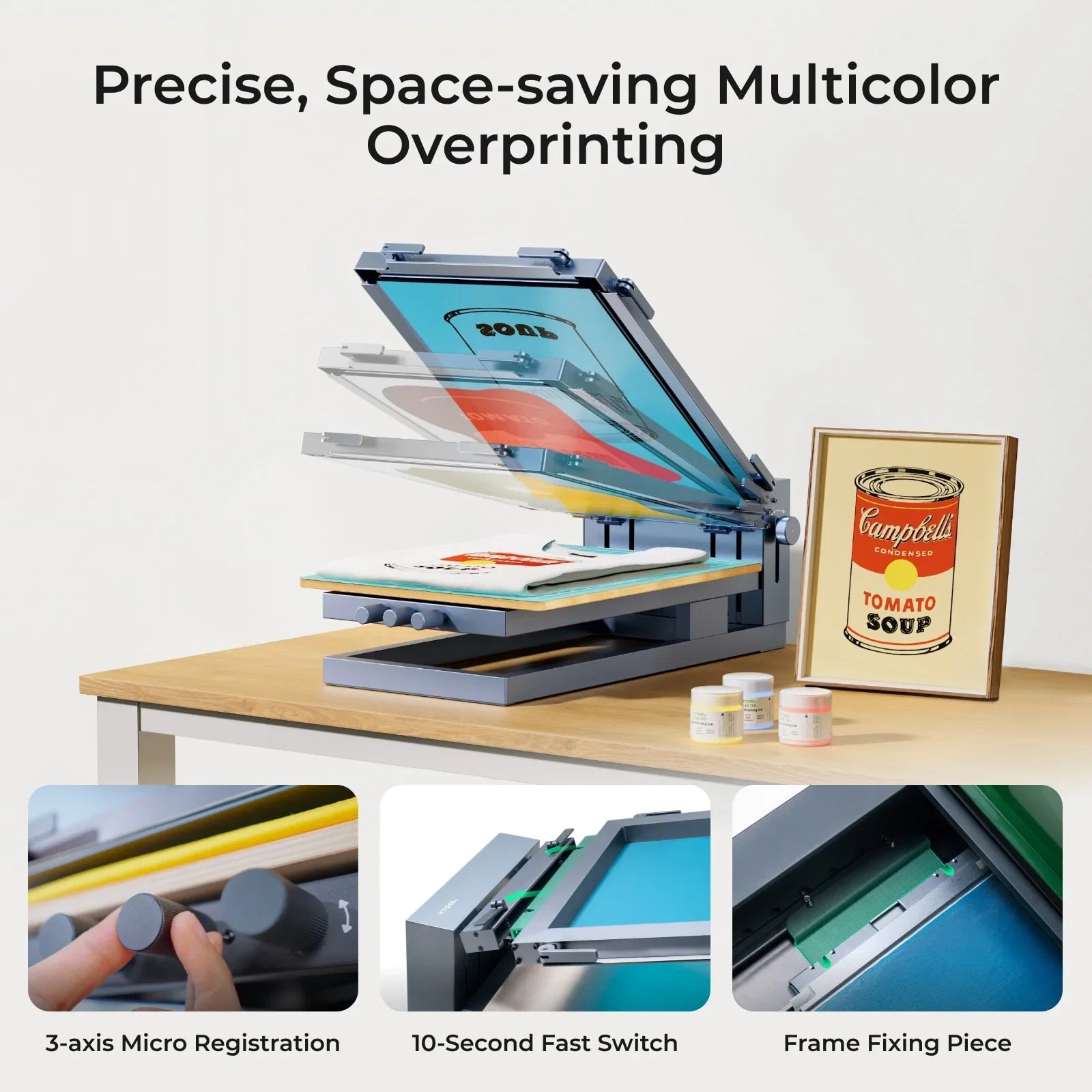 xTool Screen Printer 2.0, Basic Kit product image 8