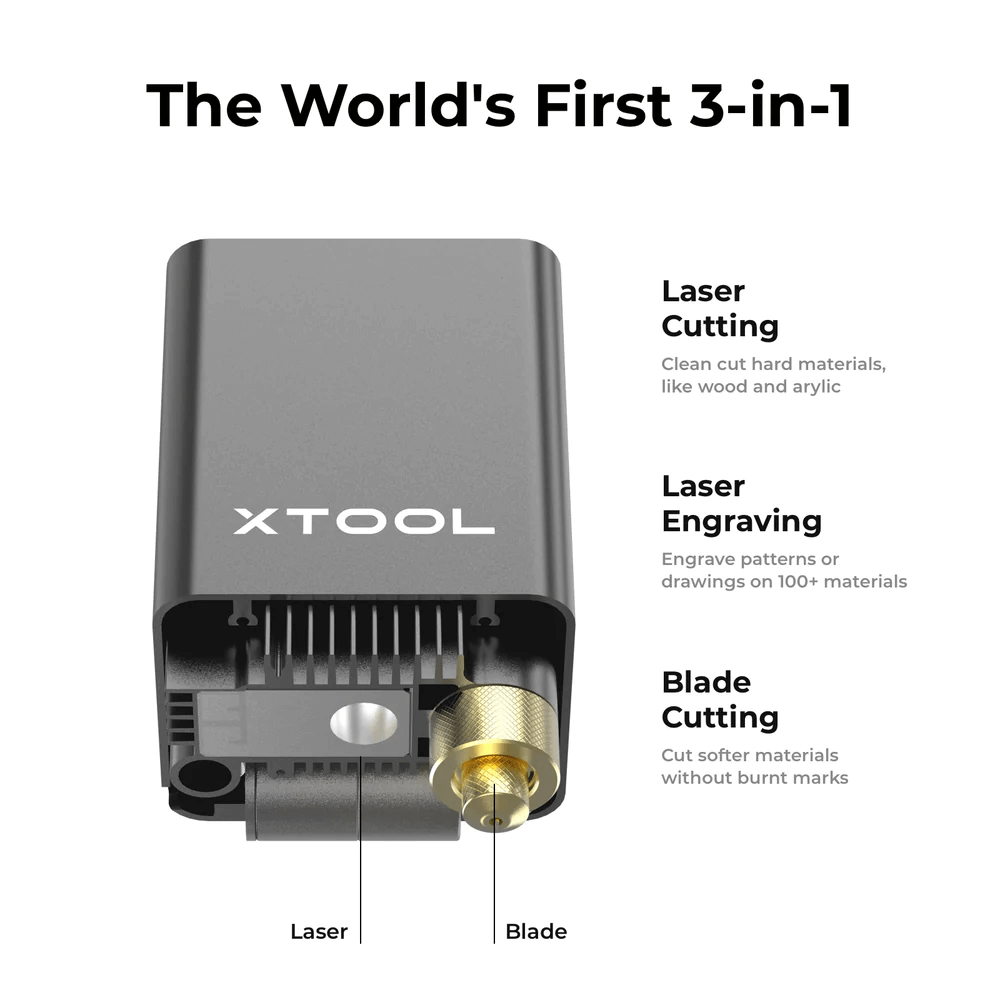 xTool M1 Basic Desktop Laser and Blade Cutter, 10W product image 2
