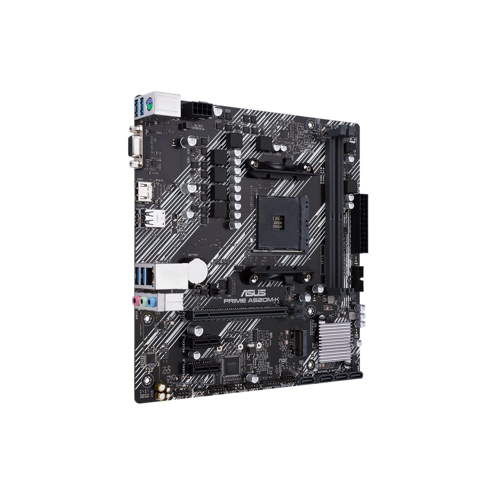 ASUS PRIME A520M-K AM4 Micro ATX Motherboard (90MB1500-M0EAY0) image 2