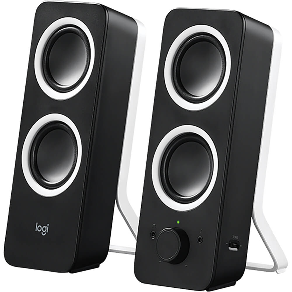 Logitech Z200 Stereo Speakers – Midnight Black (980-000810) image 2