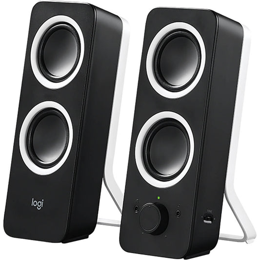 Logitech Z200 Stereo Speakers – Midnight Black (980-000810) image 2