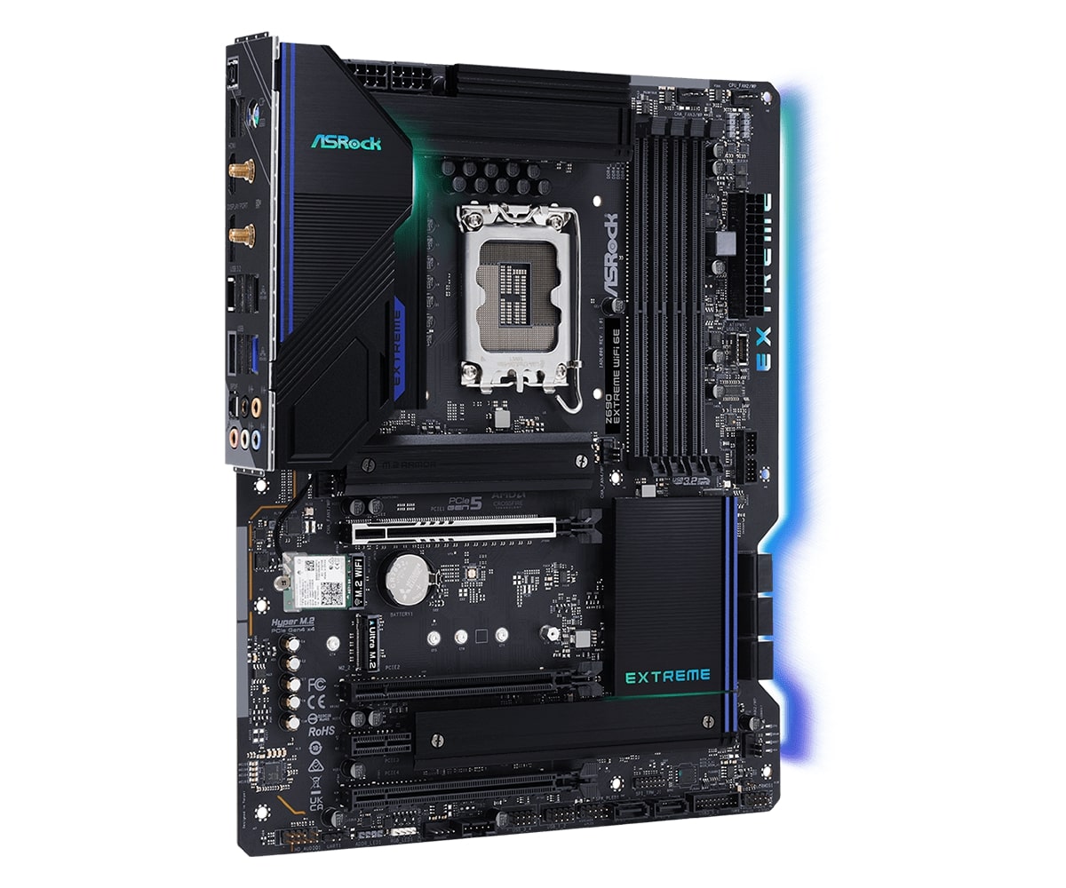 ASRock Intel Z690 Extreme Wi-Fi 6E Socket 1700 ATX Motherboard (Z690-EXTREME-WIFI6E) image 3