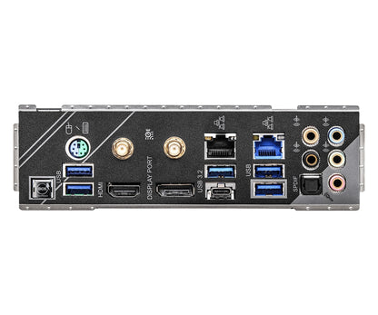 ASRock Intel Z690 Extreme Wi-Fi 6E Socket 1700 ATX Motherboard (Z690-EXTREME-WIFI6E) — rear view