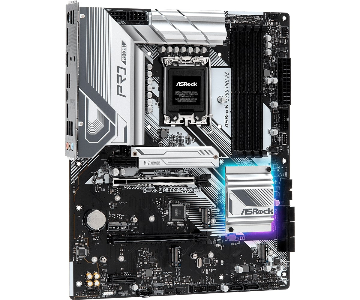 ASRock Intel Z790 Pro RS Socket 1700 ATX Motherboard (Z790-PRO-RS) image 4