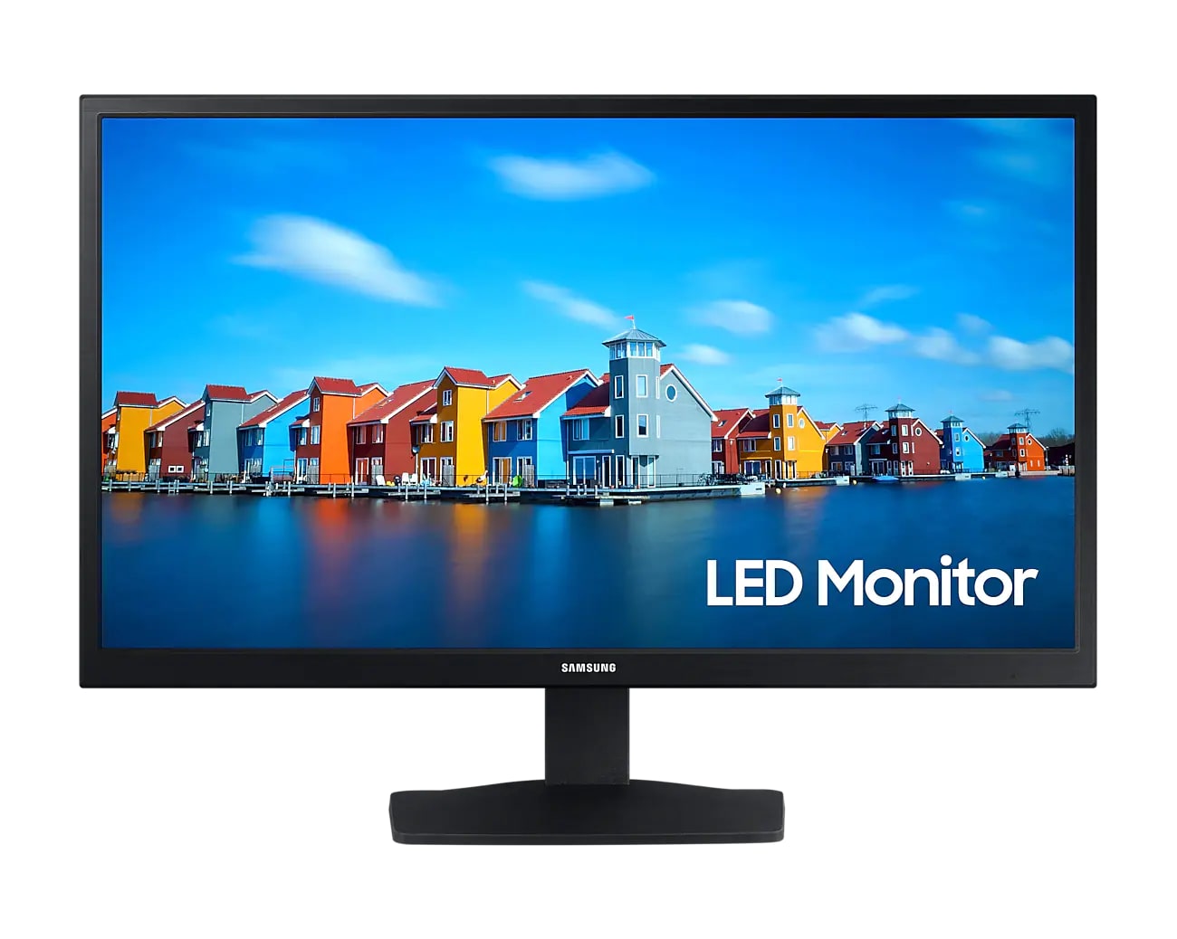 Samsung S33A 19″ HD Monitor (LS19A330NHMXZN) image 1