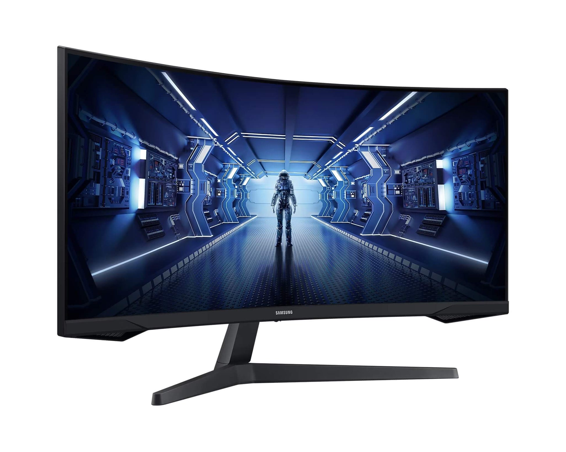 Samsung Odyssey G55T 34″ UWQHD Curved Gaming Monitor (LC34G55TWWPXEN) image 2