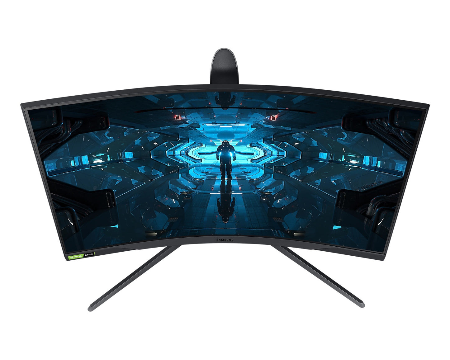 Samsung 27″ WQHD Odyssey G7 Curved Gaming Monitor (LC27G75TQSRXEN) image 2