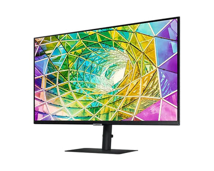 Samsung S80A ViewFinity 32″ UHD LED Monitor (LS32A800) — side view