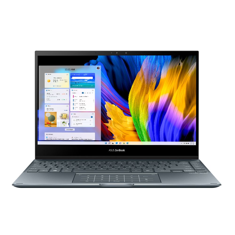 ASUS Zenbook Flip 13 OLED Notebook PC – Core i5-1135G7 / 13.3″ FHD Touch / 8GB RAM / 256GB SSD / Win 11 Home / Grey (UX363EA-
