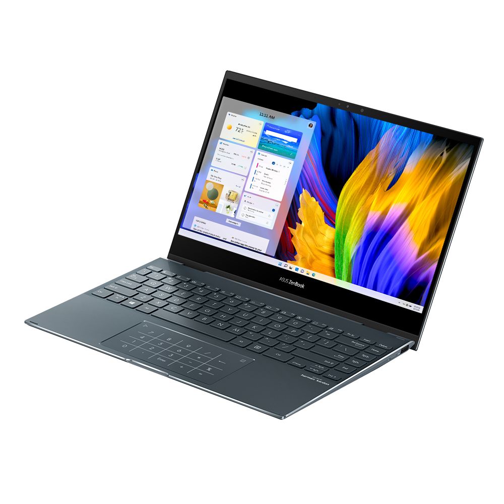ASUS Zenbook Flip 13 OLED Notebook PC – Core i5-1135G7 / 13.3″ FHD Touch / 8GB RAM / 256GB SSD / Win 11 Home / Grey (UX363EA-