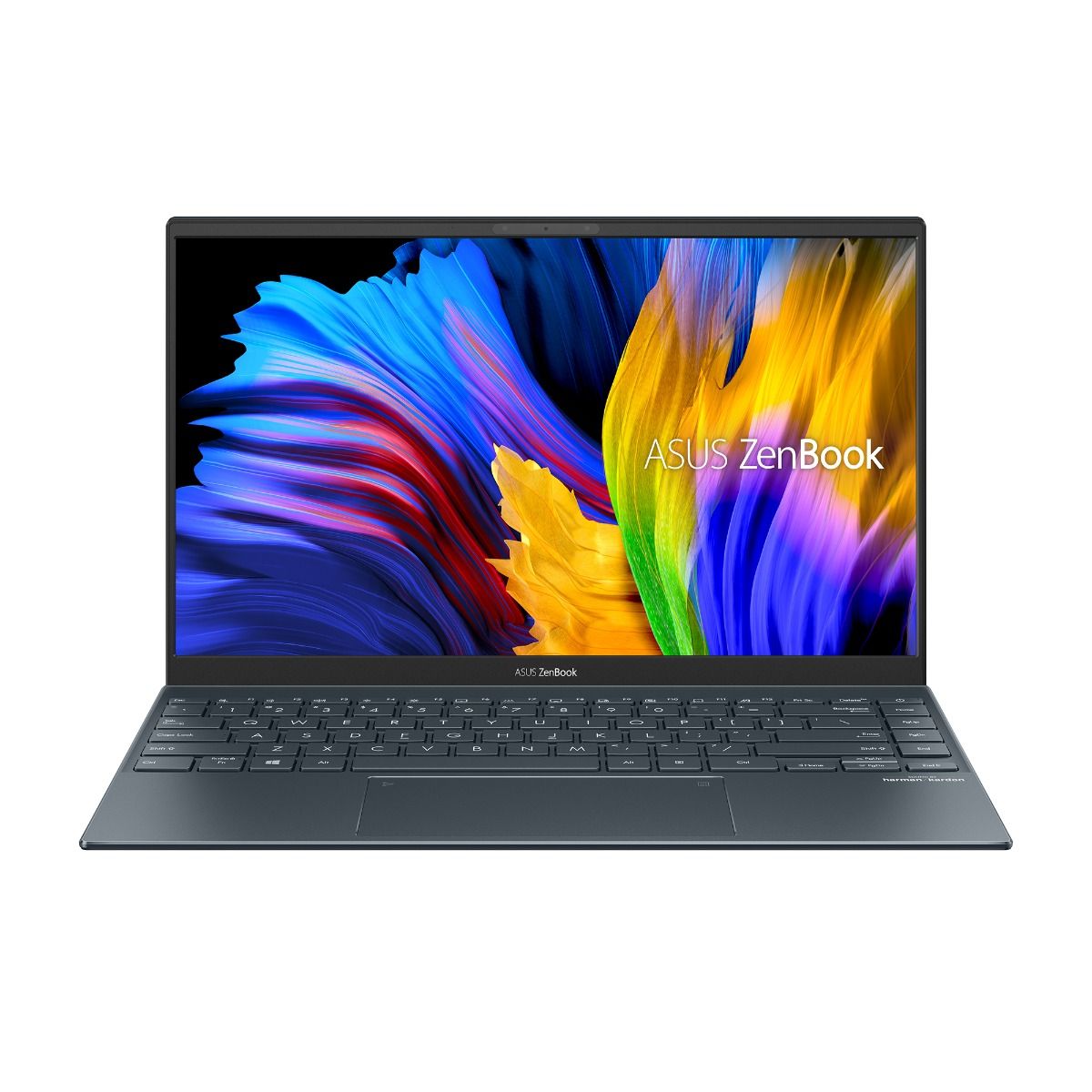 ASUS Zenbook 14 Notebook PC – Ryzen 7-5700U / 14.0″ FHD / 16GB RAM / 512GB SSD / Win 11 Home / Grey (UM425UA-716512G3W)