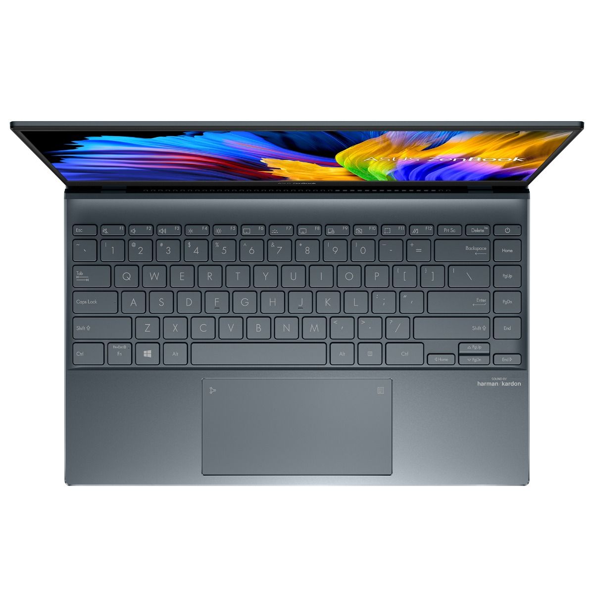 ASUS Zenbook 14 Notebook PC – Ryzen 7-5700U / 14.0″ FHD / 16GB RAM / 512GB SSD / Win 11 Home / Grey (UM425UA-716512G3W) — fro