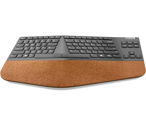 Lenovo Go Wireless Split Keyboard (4Y41C33748) — rear view