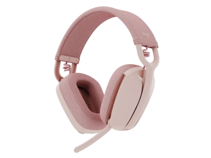 Logitech ZONE VIBE 100 Lightweight Wireless Headphones (981-001224) — front view