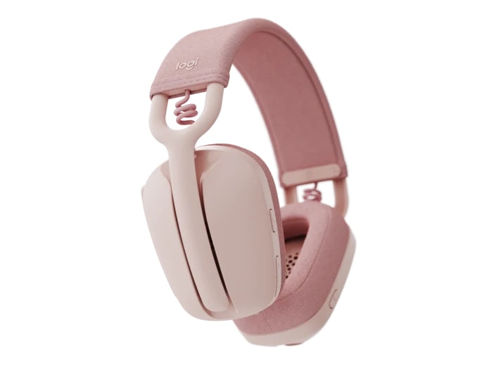Logitech ZONE VIBE 100 Lightweight Wireless Headphones (981-001224) — detail view