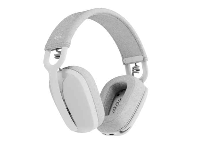 Logitech ZONE VIBE 100 Lightweight Wireless Headphones (981-001219) — side view